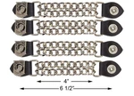 Dream Apparel Pow/mia Vest Extender Chrome Double Diamond Cut Chain.... Fixed Price $39.99.