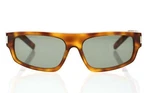 Saint Laurent Paris Unisex Sl 36 Light Havana Rectangular 55MM Sunglasses 141188. Fixed Price $171.50.