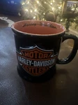 Harley Davidson Logo Coffee Mug Black Collectible Official Licensed Vtg New. Fixed Price $29.99.