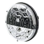 United Pacific 34138 Ultralit - Led Heated 7" Headlight. Fixed Price $164.95.
