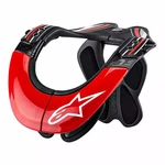 Alpinestars Bns Tech Carbon Neck Support Anthracite/red/white L-xl. Fixed Price $299.00.