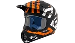 New Afx FX-17Y Attack Matte Black/ Orange Medium Youth Offroad Helmet 01111407. Fixed Price $87.99.