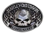 Harley-davidson Men's Immunity Skull Belt Buckle, Antique Nickel Finish. Fixed Price $45.95.