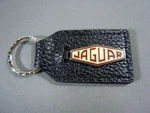 Vintage Logo Jaguar Leather Key Fob Ring XK120 XK150 420G Mk Ii. Fixed Price $11.99.