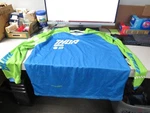 Nos Thor Blue Green Phase Ramble Mx Motocross Jersey Adult 2XL 2910-3555. Fixed Price $59.99.