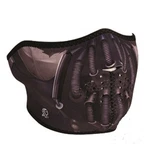 Blue Pain Robot Alien Mech Look Neoprene Half Face Mask Atv Biker Snowmobile Ski. Fixed Price $9.95.