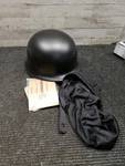 Highway 21 9MM German Beanie Helmet Matte Black 77-1001XS. Fixed Price $70.00.