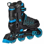Roller Derby Custom Adult In-fit Skates Padded Boot Shaft 9-12 Blue/black. Fixed Price $50.48.