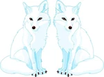 Stickertalk Arctic Fox Vinyl Stickers 2X3IN Sheet Waterproof. Fixed Price $8.99.