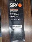 Spy+ Alloy/targa 10 Tear-offs-clear New In Package. Fixed Price $10.20.