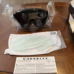Oakley Frame Jet Mx Goggles, Black/clear. Fixed Price $25.00.