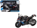 Bmw 1000 Rr Black 1/12 Diecast Motorcycle Model By New Ray 58443. Fixed Price $16.49.