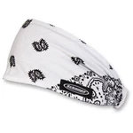 Schampa White/black Paisley Mini Doo-z Headwrap DZ02-208. Fixed Price $18.69.
