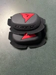 New Dainese Knee Pucks Sliders Pair 2 Pcs Red Devil Cat Emblem Motorcycle Suit. Fixed Price $49.99.
