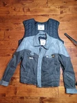 Vintage Honda Hein Gericke Motorcycle Jacket W Liner Leather & Denim Men S Lg. Fixed Price $105.33.