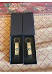 Bmw Key Chain Black Leather Genuine. Fixed Price $30.00.