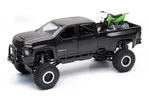 Chevrolet 3500HD 1:20 Off Road Truck Green Dirt Bike New Ray Model SS-37596. Fixed Price $45.01.