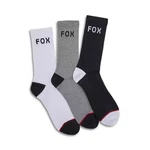 Fox Racing Socks Crew Mens 3 Pack Black White Grey. Fixed Price $52.48.