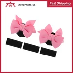 Motorcycle Helmet Accessories Decoration Black Pink Plush Stickers 1 Pc. Fixed Price $17.99.