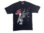 Lethal Amounts Love Kills Shirt Mens Medium Black Double Sided Goth Made Usa. Fixed Price $14.99.