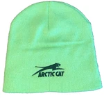 Arctic Cat Team Beanie Knit Stocking Winter Hat Green Logo Label O/s. Fixed Price $9.99.