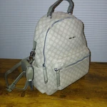 Nine West Backpack Purse Tan Beige Side Pockets Adjustable Straps Classy Bag. Fixed Price $35.00.