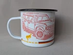 Official Licenced Ford Bronco Built Wild Mountain Enamel Mug FD204634 New. Fixed Price $30.81.