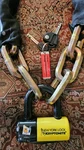 Kryptonite New York Fahgettaboudit Chain 1410 And Disc Lock. Fixed Price $90.00.