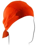 Zan Flydanna Orange High Visibility Durag Headwrap Doorag Bandana Skull Cap Z142. Fixed Price $25.00.