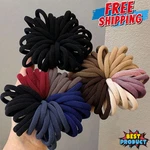 Women Hair Ties Soft Seamless Bands Fr Thick Thin Ponytail Holders. Fixed Price $6.89.