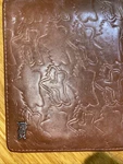 Fox Wallet Leather Bifold Men Brown 4.5X3.5 China. Fixed Price $69.95.