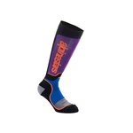 Alpinestars 2025 Youth Mx Plus Socks Black Royal Blue Purple Quad Atv Enduro. Fixed Price $20.84.