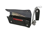 Szco Supplies Large Bi-fold Biker Wallet, Black. Fixed Price $24.95.