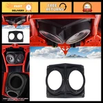 Kemimoto 6.5IN Utv Speaker Enclosure Universal Hard Roof Mount. Fixed Price $57.99.