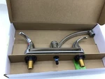 Oakbrook Collection Coastal 4547949 Kitchen Faucet With Spray In Polished Chrome. Fixed Price $39.50.