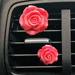 Zimisi 2PCS Rose Flower Car Vent Clip, Cute Red,. Fixed Price $12.20.