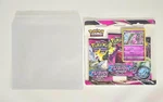 Pokemon 3 Pack Blister Booster Protective Sleeves X50 Self Sealing Clear. Fixed Price $22.99.