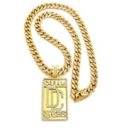 Dream Chasers Piece With 12MM 24" Ice Bling Miami Cuban Chain. Fixed Price $79.99.