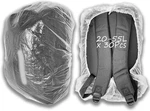30 Pcs Disposable Backpack Rain Cover Waterproof Fits 20-55L Bags For Travel. Fixed Price $14.71.