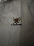 Honda Gold Wing Line Polo Shirt Women's Large Tan Short Sleeve Nos. Fixed Price $15.00.
