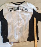 Speed And Strength White/black Textile Motorcycle Jacket Men's Xl Armor Padded. Fixed Price $89.00.