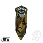 Reflective Camo Skull Cotton Neodanna Bandanna Neoprene Center Face Mask Biker. Fixed Price $9.95.