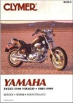 XV535-1100 Virago 1981-2003 Yamaha Motorcycle Repair Manual Clymer : M395-10. Fixed Price $36.69.
