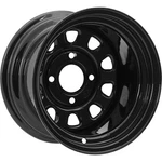 Itp Delta Black Front/rear 12X7 4+3 4/110 Grizzly 550/700 1221753014. Fixed Price $83.55.