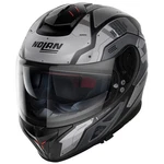Nolan N80-8 Starscream N-com Motorcycle Helmet Flat Black Street Touring Large. Fixed Price $179.95.