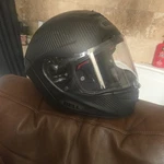 Bell Race Star Flex Dlx Matte Black Carbon Fiber Helmet Size Large. Fixed Price $475.00.