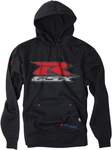 Men's Suzuki Gsx-r Hoody Factory Effex 15-88414 Gsxr Blk Xl. Fixed Price $72.95.