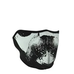 Black White Gritty Mustache Half Neoprene Face Mask Biker Costume Reversable. Fixed Price $9.95.