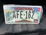Montana Red Lodge License Plate AFE-162 2005 2006 Collectible Specialty. Fixed Price $25.00.