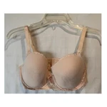 Victoria's Secret Dream Angels Lined Demi Lace Bra 34DD Cream Underwire Delicate. Fixed Price $19.00.